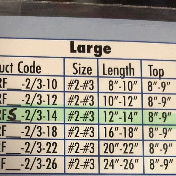 The Royal Flush Prosthetic Sock Large - Picture 4 of 4